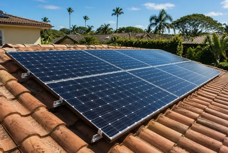 Installation de panneaux solaires à Bilieu
